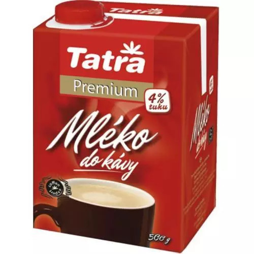E-shop Tatra mlieko do kávy plnotučné 4% 500g