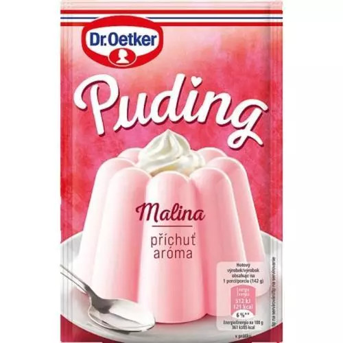 E-shop Dr.Oetker puding malina 38g