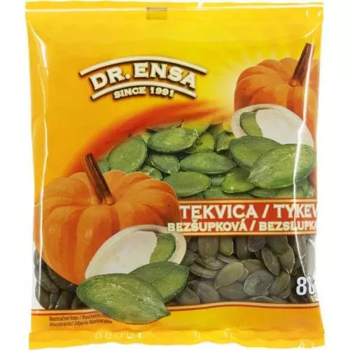 E-shop Dr.Ensa tekvica 80g lúpaná natural
