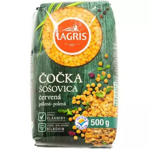 E-shop Lagris šošovka červená 500g
