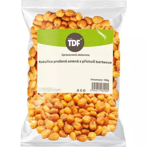 E-shop TDF kukurica solené s príchuťou bbq 100g