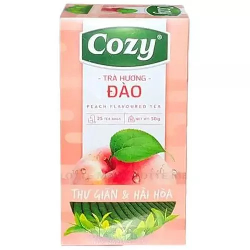 E-shop Cozy čaj @25x2g broskyňový