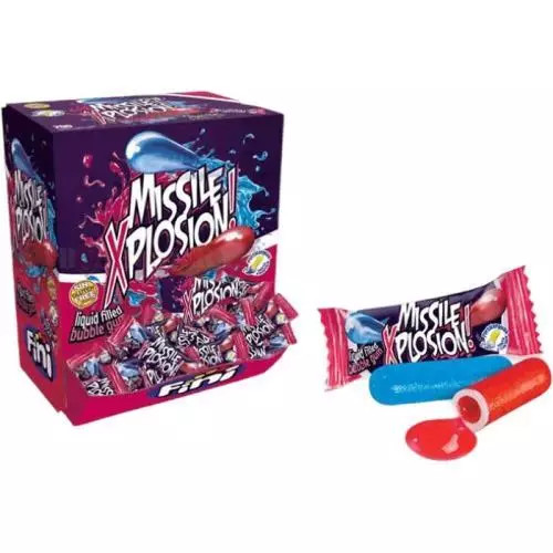 E-shop Fini žuvačky 200ks missile xplosion 1kg