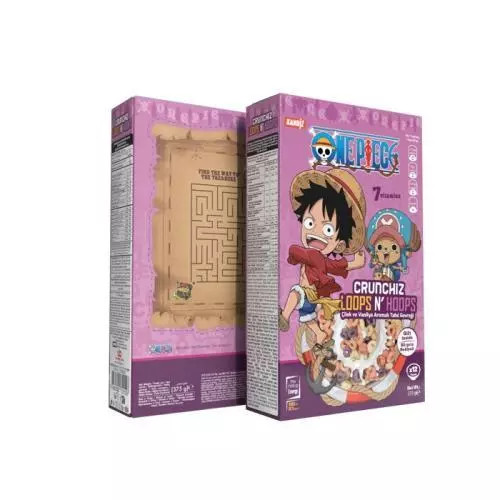 E-shop Kandiz cereálie onepiece crunchiz loops n hoops 375g
