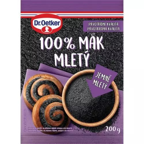 E-shop Dr. Oetker mak mletý 100% 200g