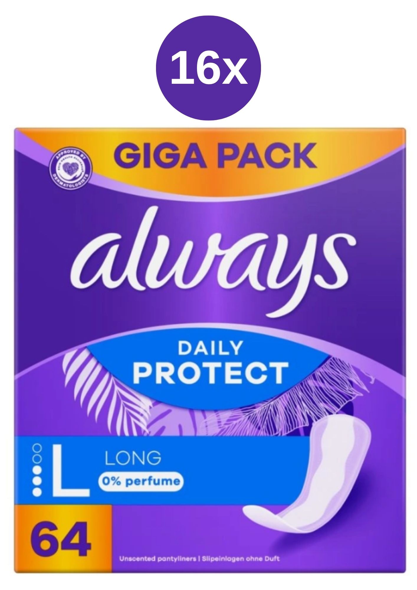 E-shop Always Intímky 16x (64ks/kra) DailyProtLong