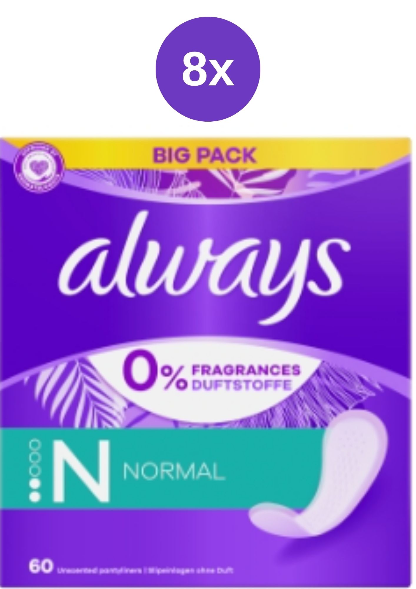 E-shop Always Intímky 8x(60ks/kra) NormFresshProt