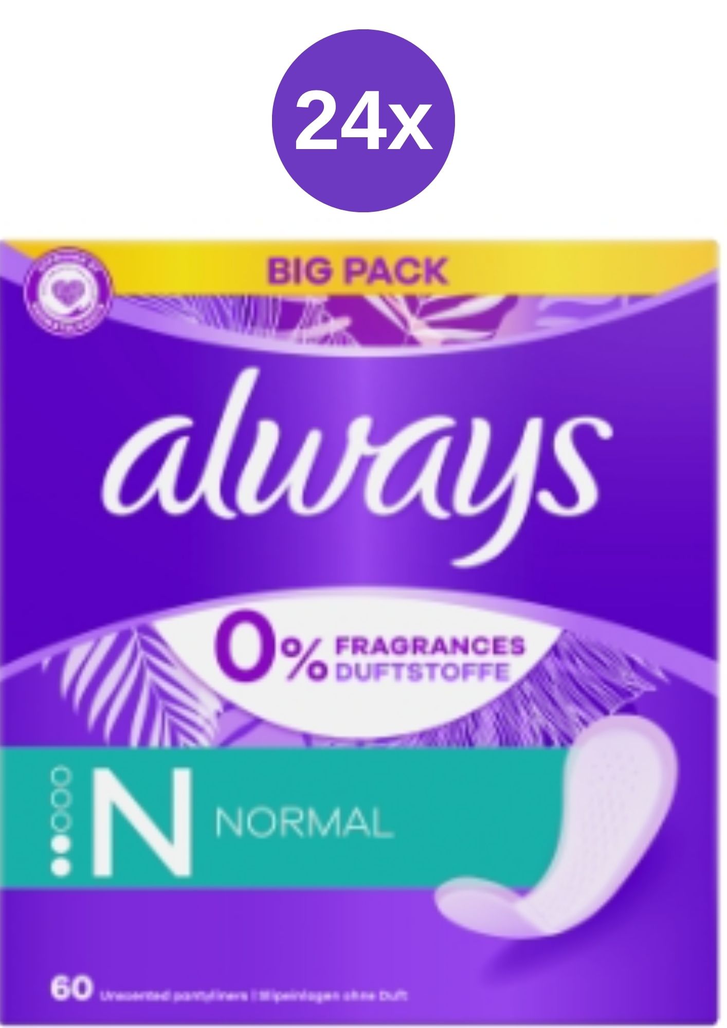 E-shop Always Intimky 24x(60ks/kra) NormFresshProt