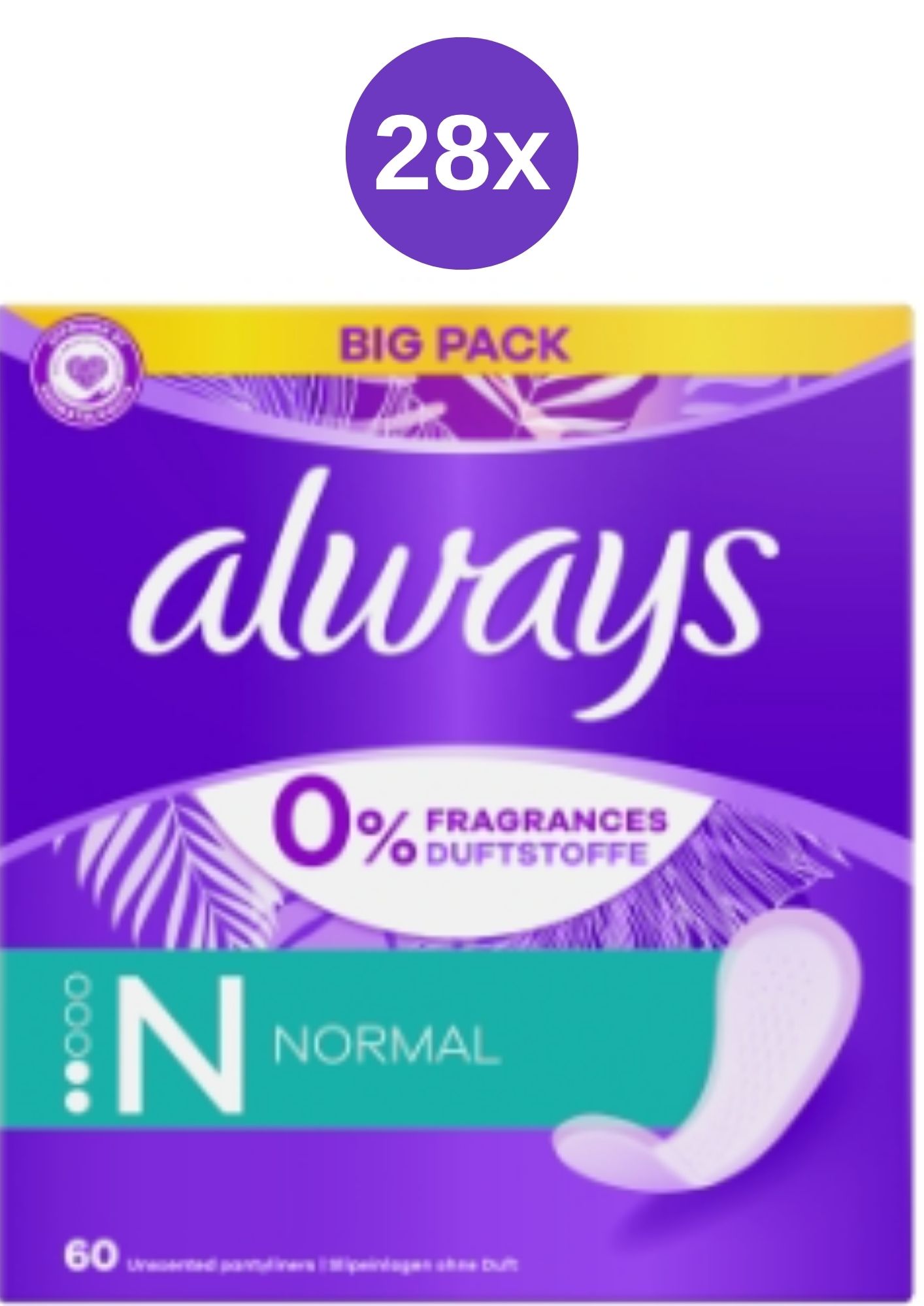E-shop Always Intimky 28x(60ks/kra) NormFresshProt