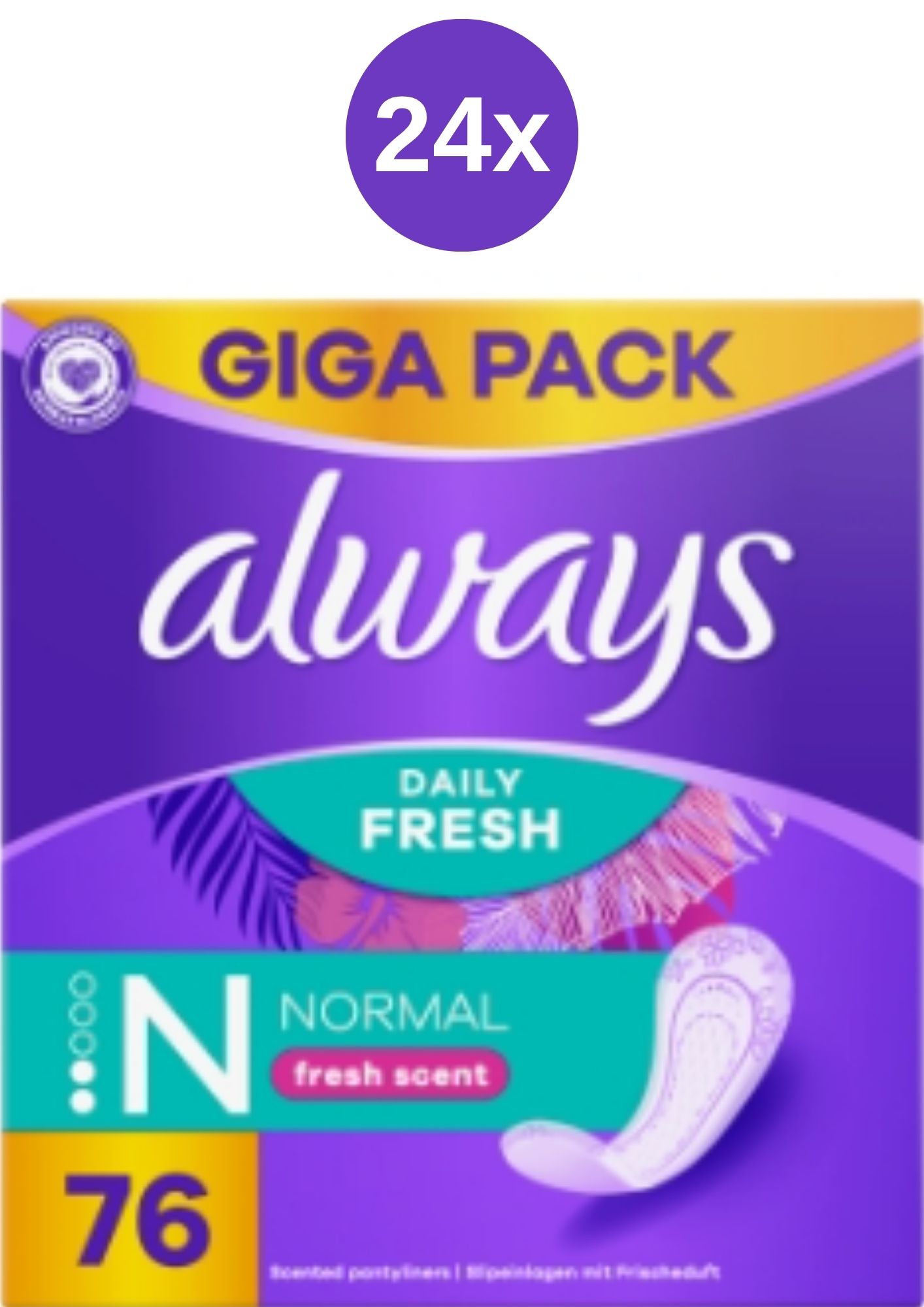 E-shop Always Intimky 24x(76ks/kra) NormFreshScent
