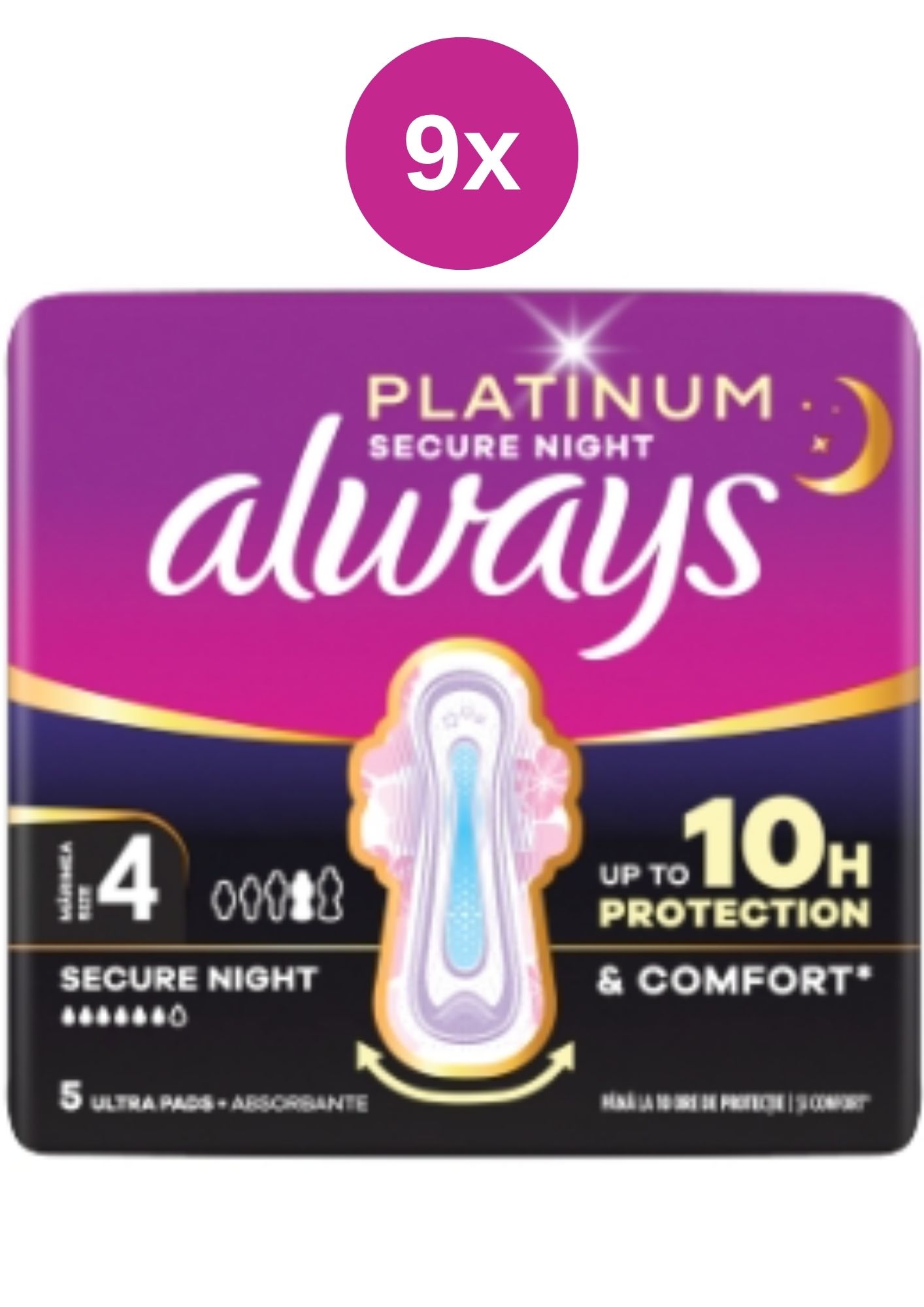 E-shop Always ultra Plat 9x (5ks/fol) SecureNight