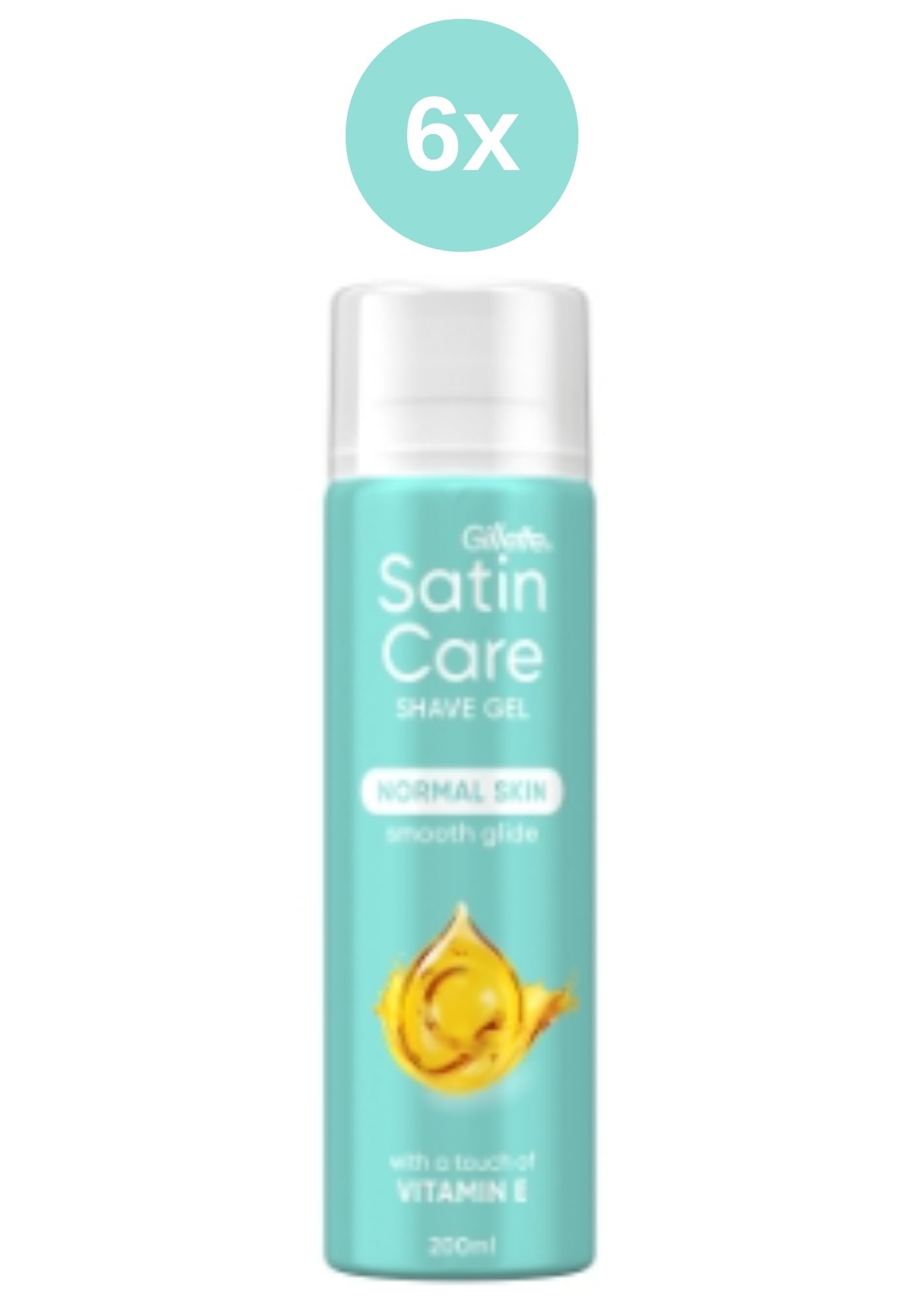 E-shop GIL SatinC gél na holenie 6x200ml Vitamín E