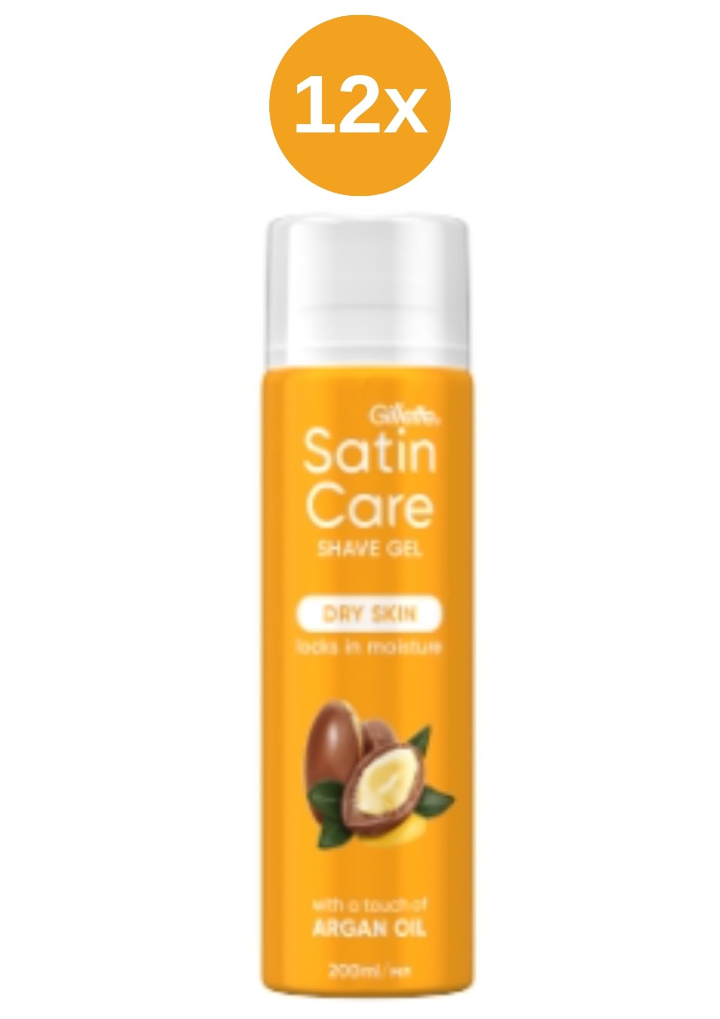 E-shop Satin Care gél 12x200ml ArganOil