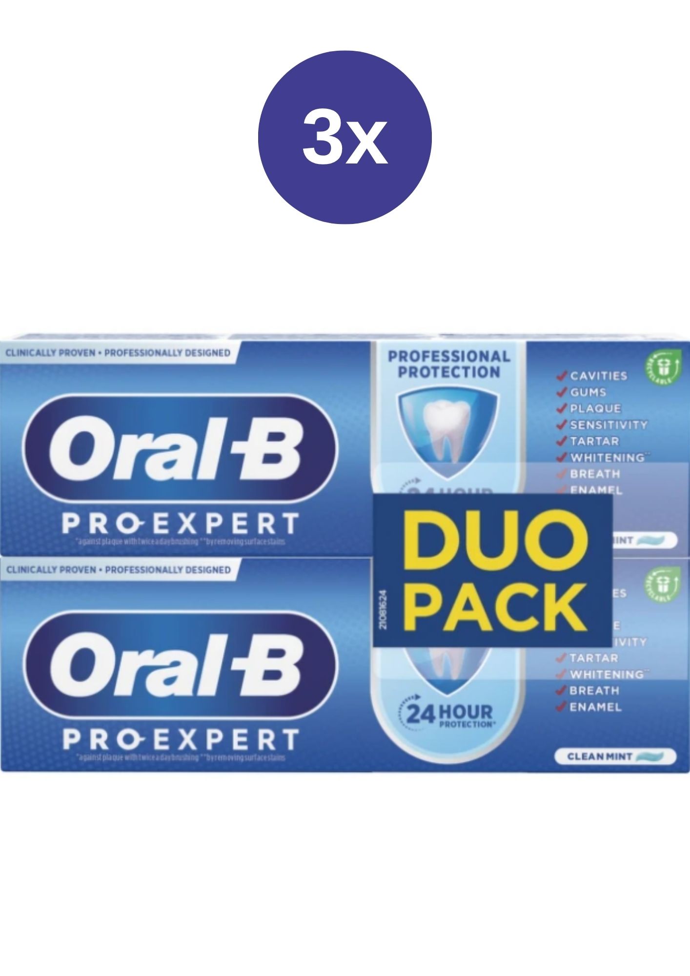 E-shop Oral-B pasta Expert Professional Protection DUO 3x (2x75ml)
