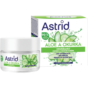 E-shop ASTRID krém 50ml Aloe a uhorka deň + noc