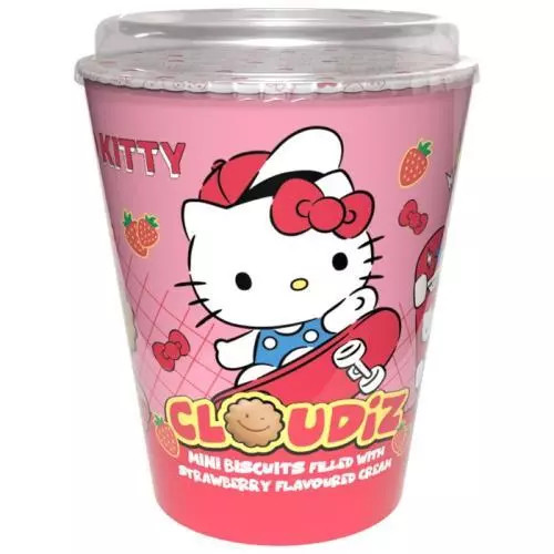 E-shop Kandiz sušienky hellokitty cloudiz cup strawberry 90g