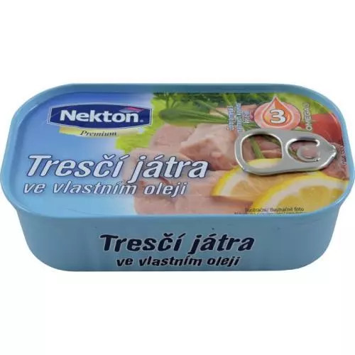 E-shop Nektón tresčí pečeň 115g