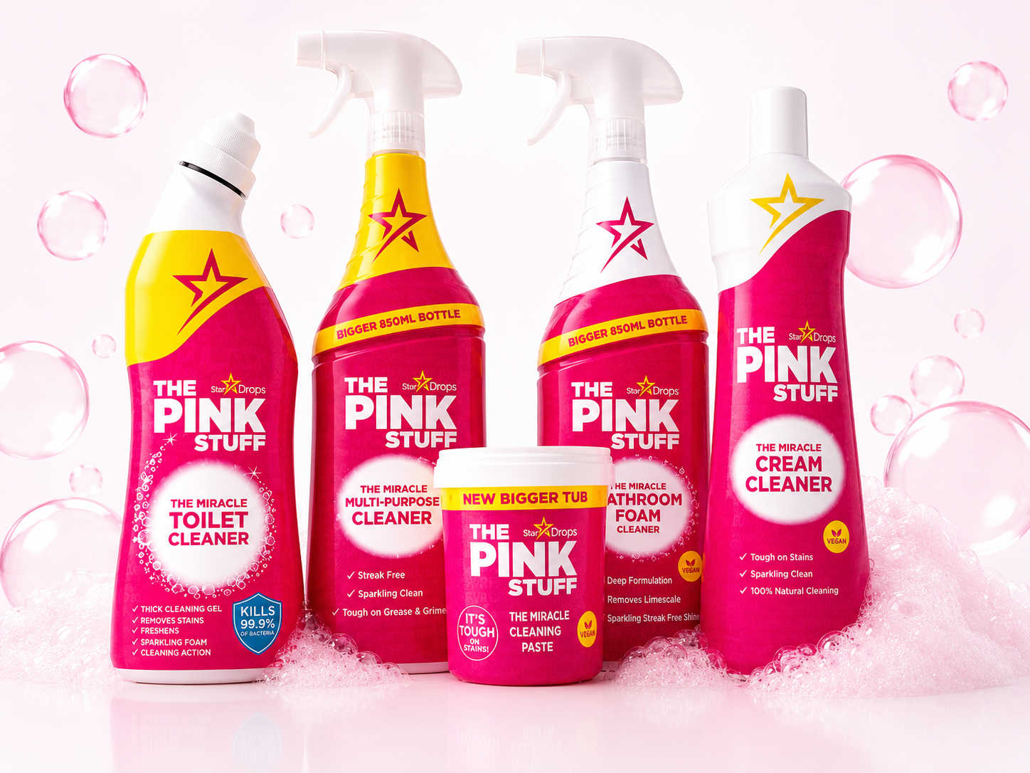 E-shop Pink Stuff – Kompletný upratovací set
