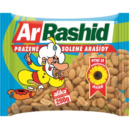 E-shop ArRashid Arašidy pražené solené 6 x 200 g