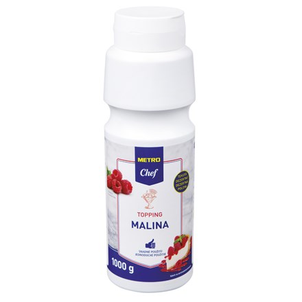 E-shop METRO Chef Topping príchuť malina 1 kg