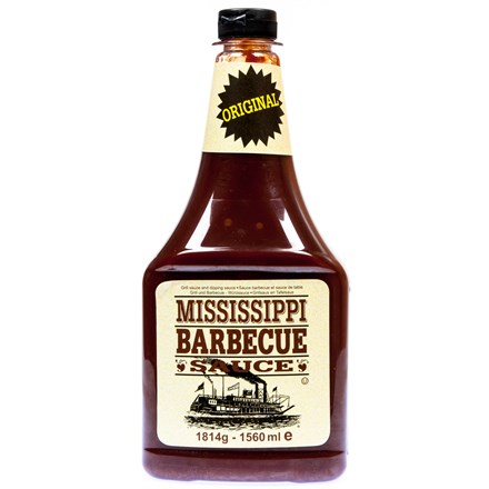 E-shop MISSISSIPPI BBQ omáčka Original 1,814 kg