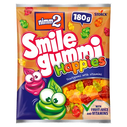 E-shop nimm2 Smile Gummi Happies Cukríky 180 g