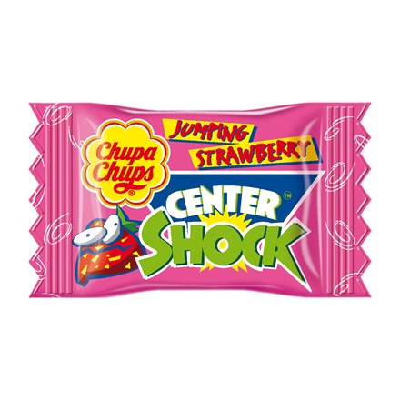 E-shop Center Shock žuvačky jahoda 100 x 4 g