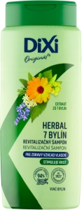 E-shop DIXI ŠAMPÓN 7 BYLÍN REVITALIZAČNÝ 400 ML