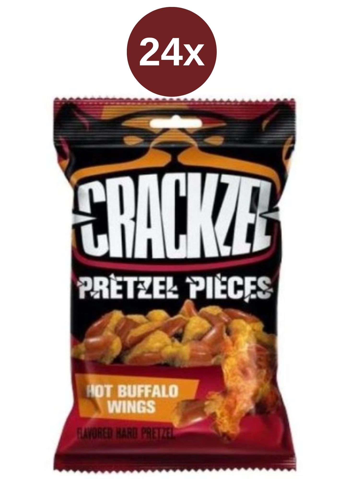 E-shop Crackzel praclíky hot buffalo wings 24x65g