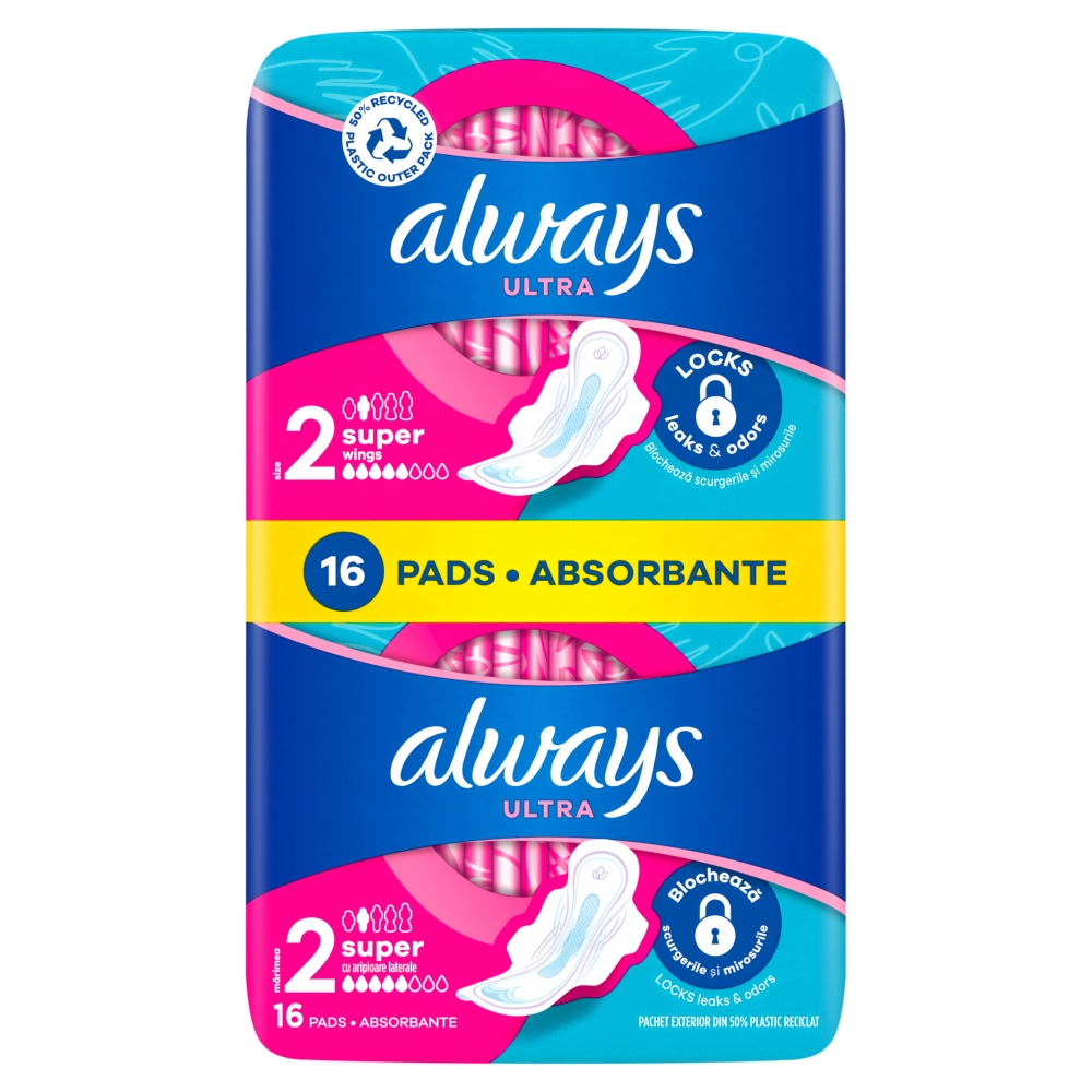 Procter & Gamble Always vložky (16ks/fol) Ultra Duo Super