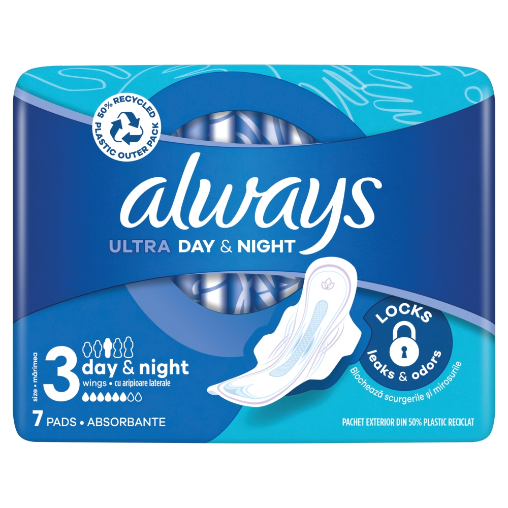 Procter & Gamble Always vložky (7ks/fol) Ultra Night