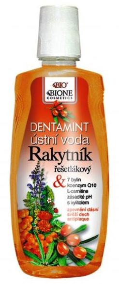 Drogerex Bione ústna voda Rakytník dentamint 500m