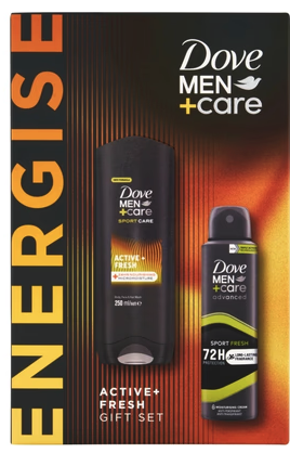 Unilever Dove kazeta Men Sport deo150ml+spg250ml