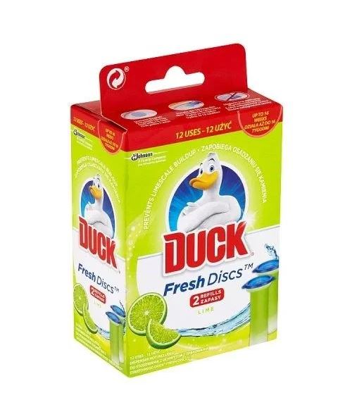 DUCK WC 2x36ml Fresh Discs Limetka