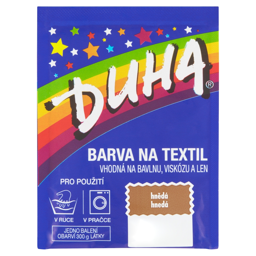 AC MARCA Dúha farba na textil č.23 - 15g Hnedá