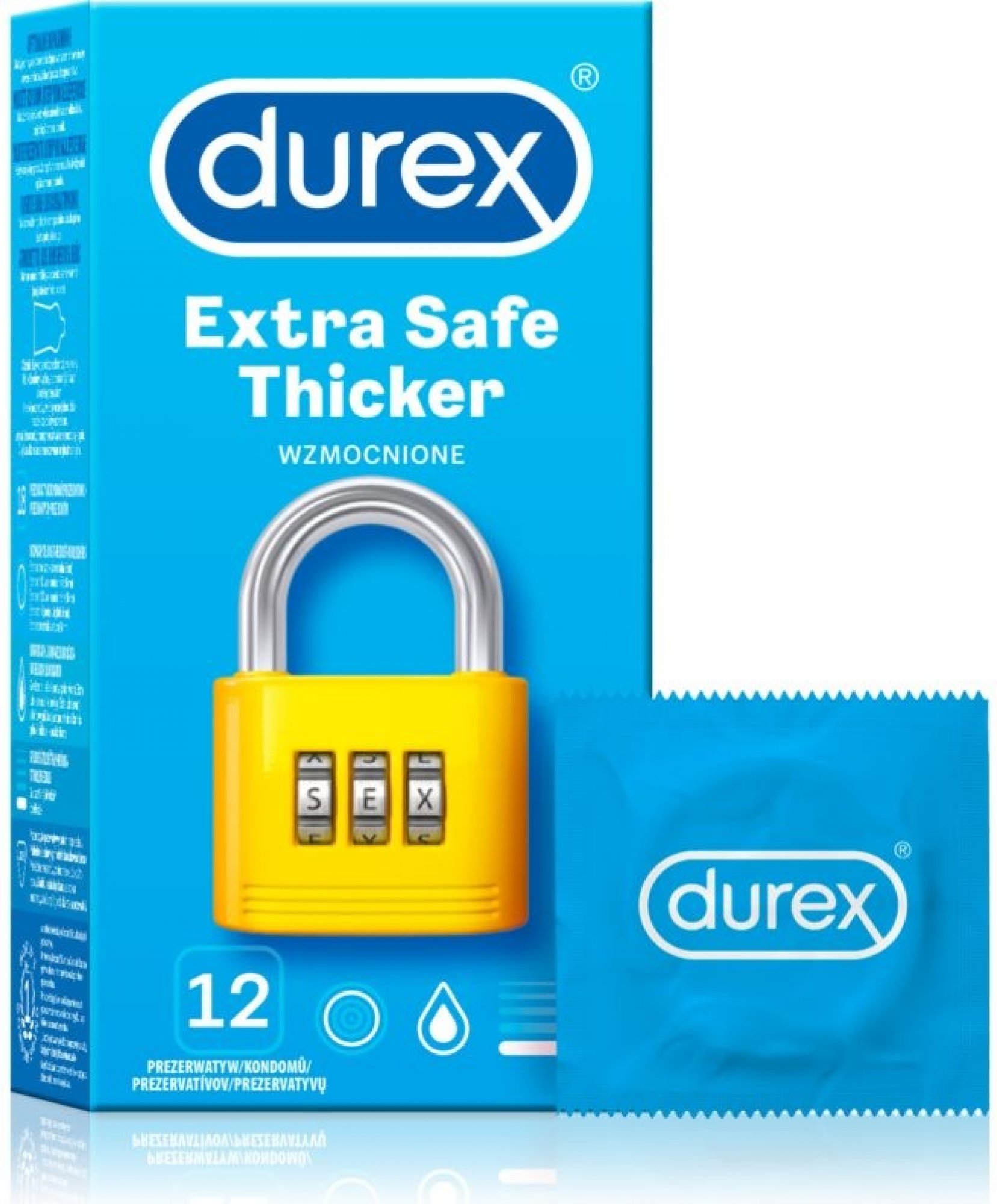 Reckitt Benckiser DUREX EXTRA SAFE 12ks
