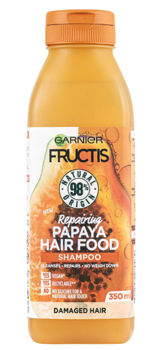 Loreal FRUCTIS ŠAMPÓN 350ML PAPAYA HAIR FOOD