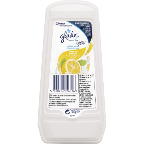 S.C. Johnson Glade gél 150g Fresh Lemon