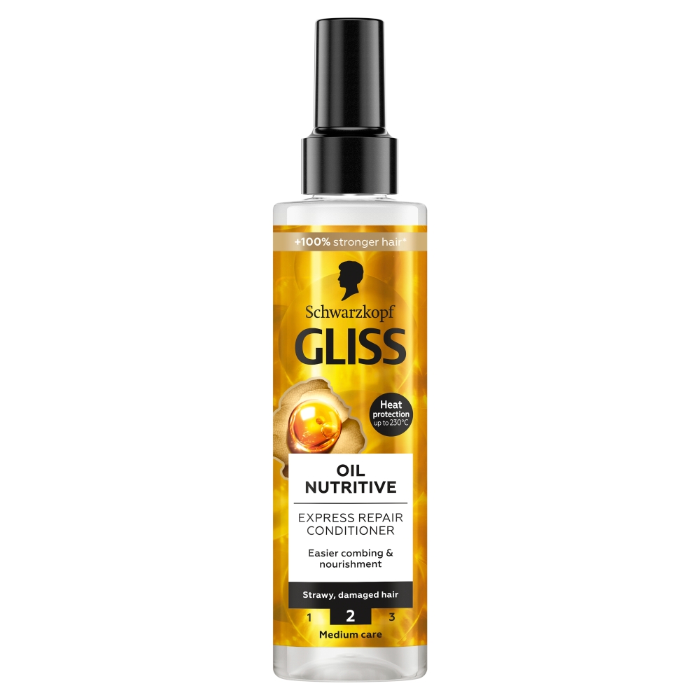Schwarzkopf & Henkel, Germany GLISS EXPRES BALZÁM 200ML OIL NUTRITIVE