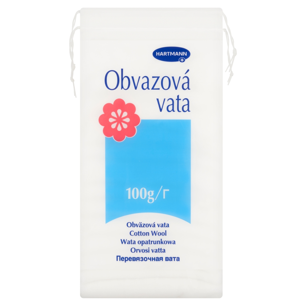 Hartmann obväzová vata 100g skladaná