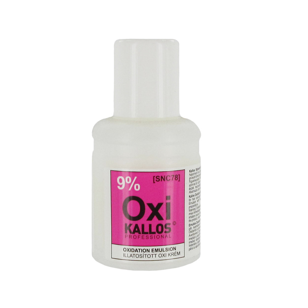 Kallos Cosmetics Kallos krémový oxidant parfumovaný 9% OXI 60ml
