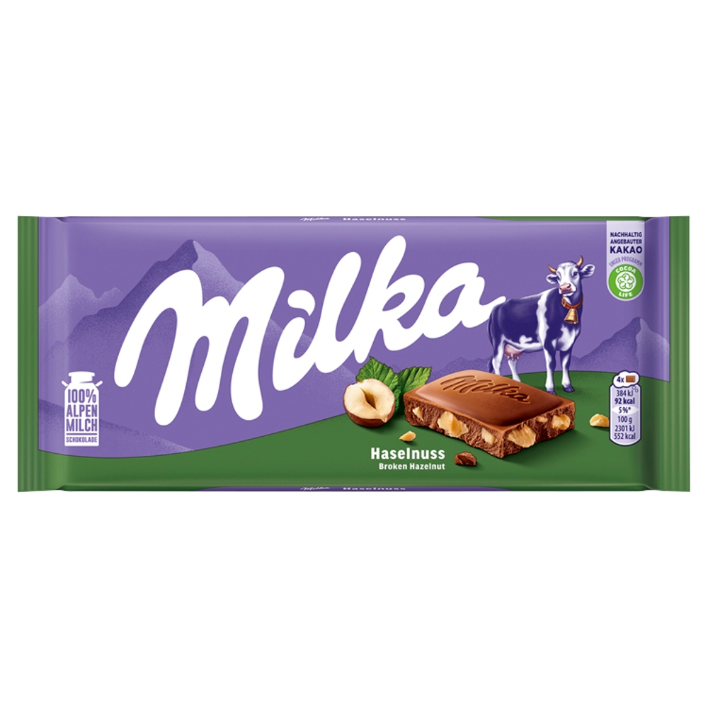 Mondelēz International Milka Hazelnuts 90 g