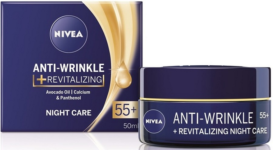 Beiersdorf Nivea Anti-Wrinkle Revitalizing Night Cream nočný krém na všetky typy pleti 50 ml
