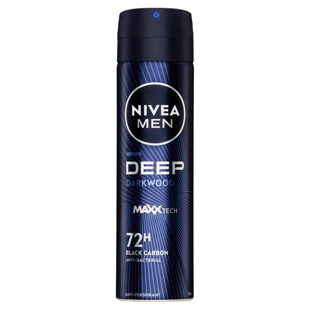 Beiersdorf Nivea Deo Men 150ml Deep Black Carbon