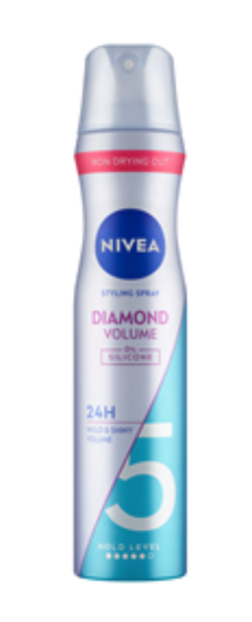 Beiersdorf AG, Germany Nivea lak Diamond Volume na vlasy 250 ml č.5