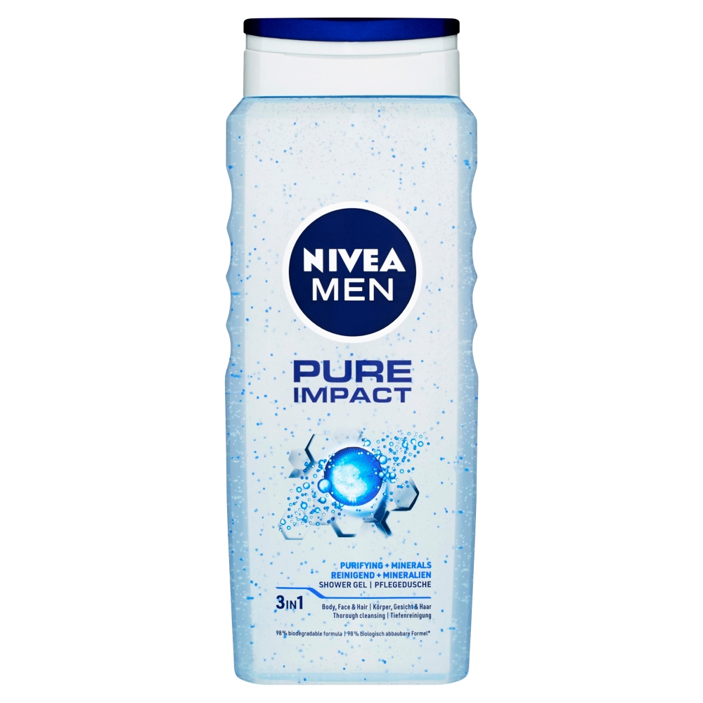 Beiersdorf Nivea SG Men 250 ml Pure Impact