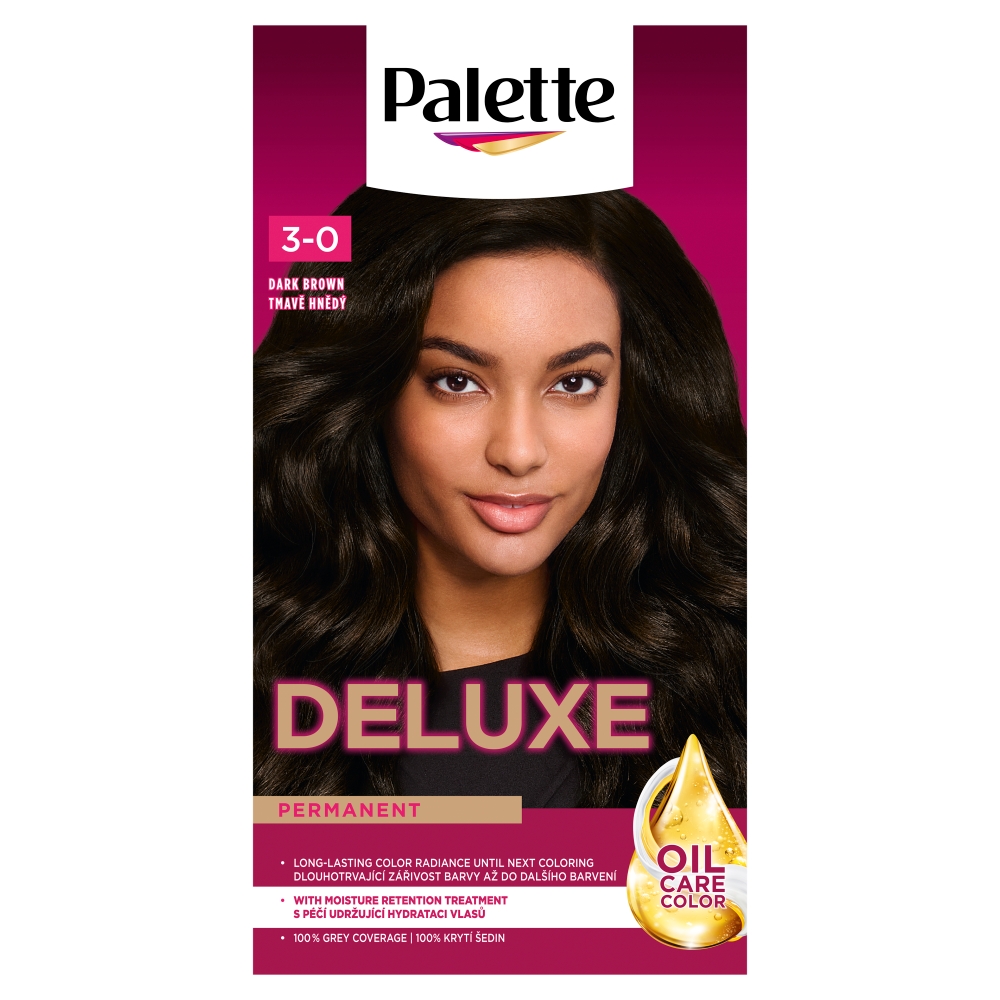 Schwarzkopf & Henkel, Germany Palette Deluxe 800 tmavo hnedý 3-0