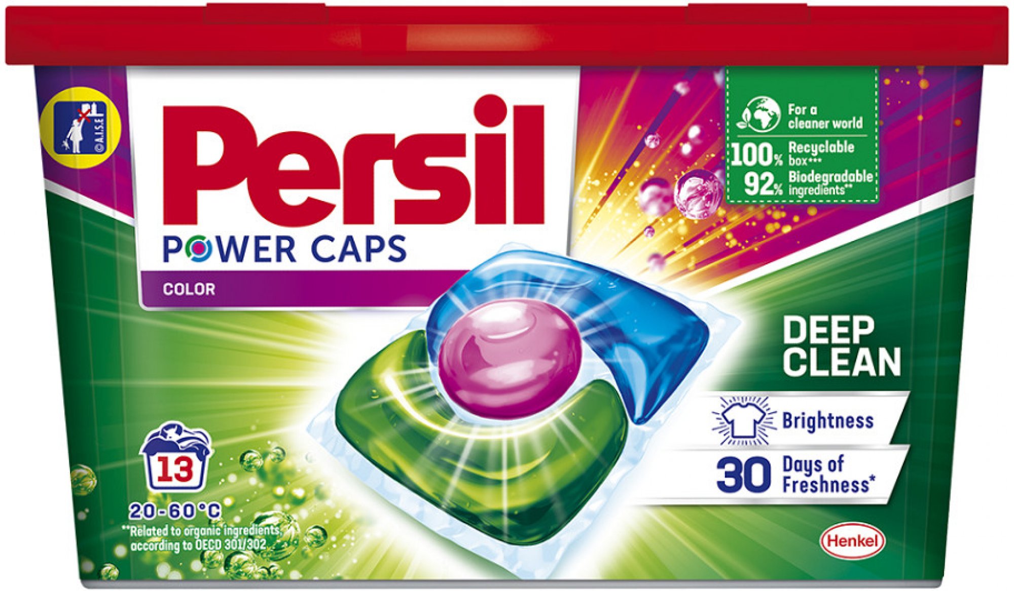 Henkel Persil kapsule power caps 13ks Color