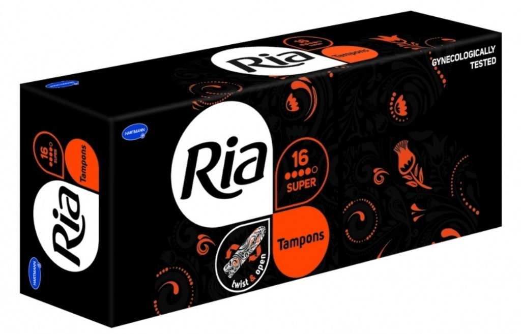 HARTMANN-RICO a.s. Ria tampóny (16ks/kra) super