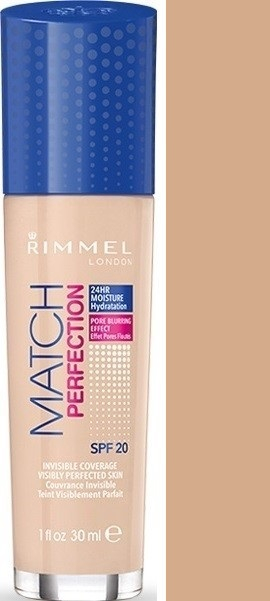 Coty Rimmel make up Match Perfection 201